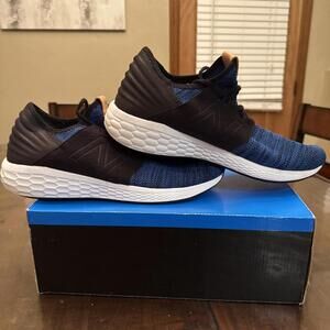 New Balance Mens Size 13 Running Shoes Fresh Foam Cruz MCRUZKR2 Blue Black